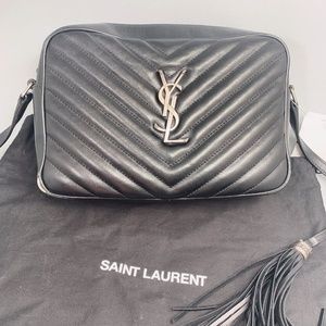 YSL Yves Saint Laurent Lou Camera Bag Calfskin Leather